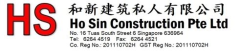 HO SIN CONSTRUCTION PTE. LTD.